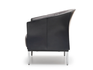 DS-291 - Leather armchair with armrests by de Sede - view 3